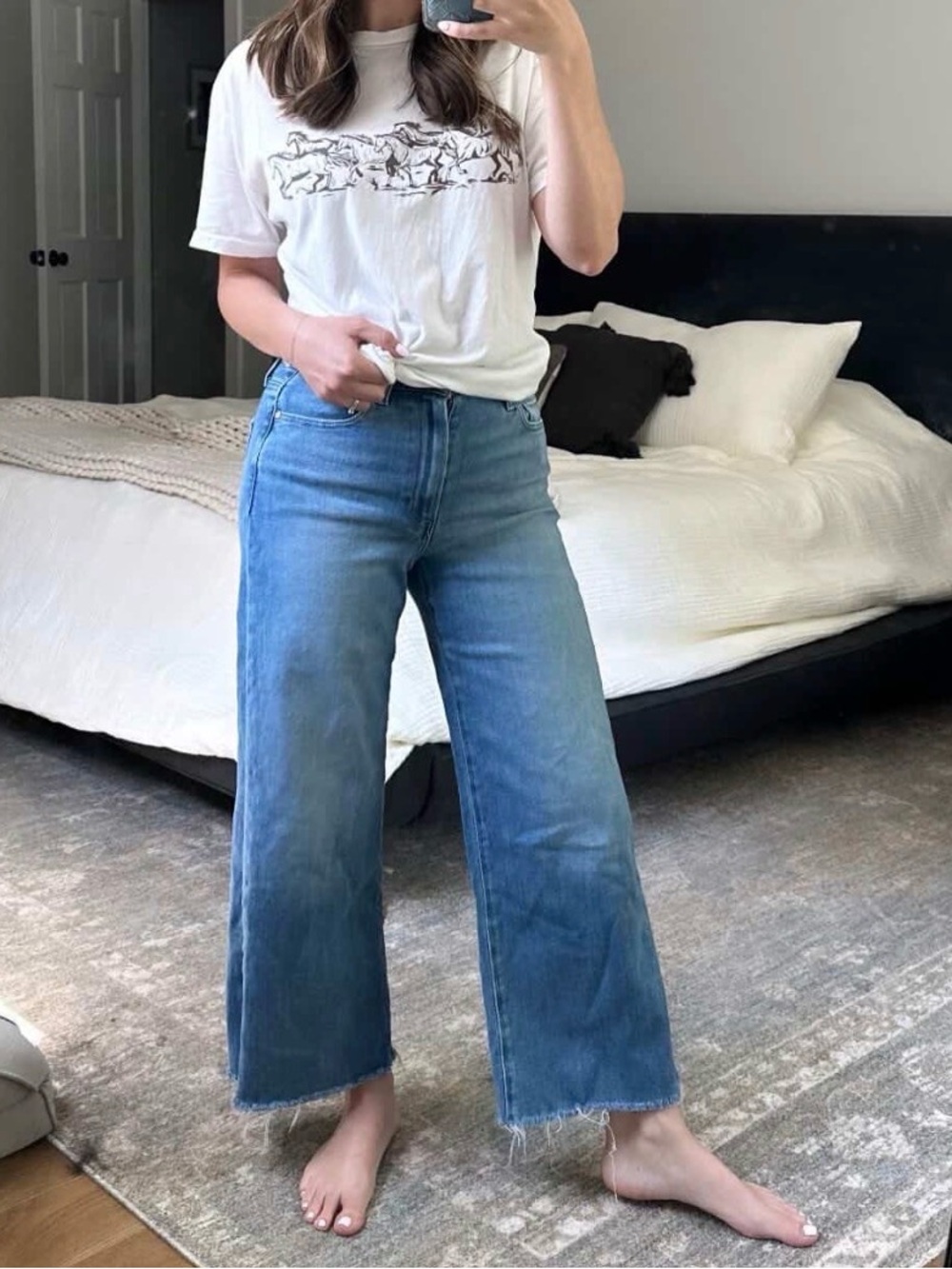 PAIGE Anessa wide leg jeans - Picture 6 of 6